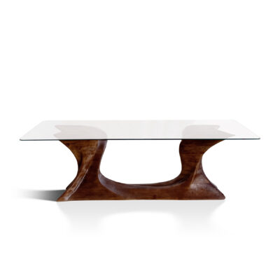 luxury solid wood dining table root dining table for 8 to 10