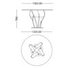 twist table size