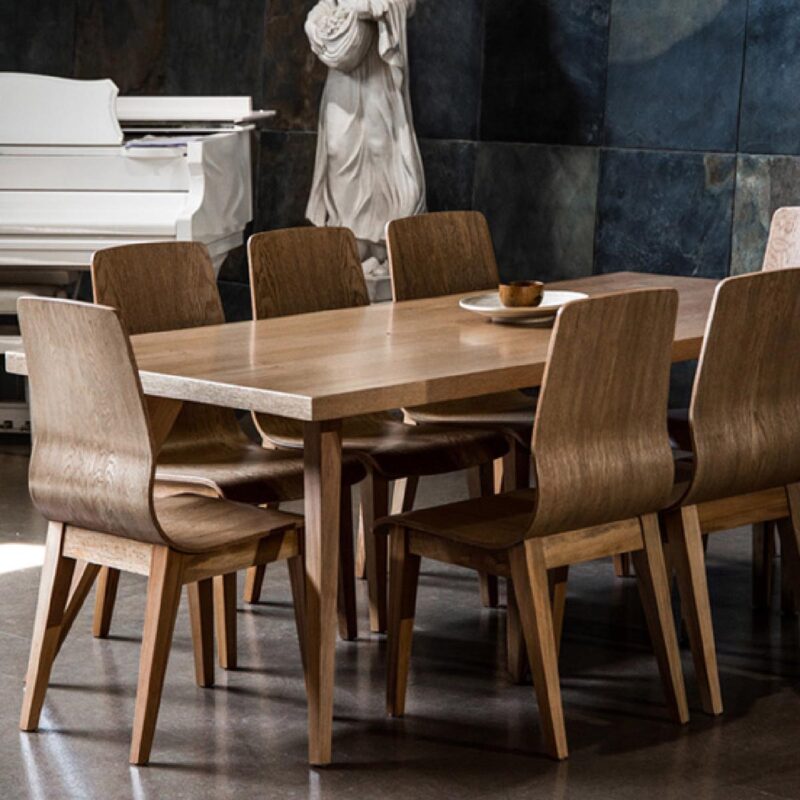 modern design elena dining table luxury and high end dining chairs