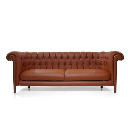 canapé moderne en cuir chesterfield cane