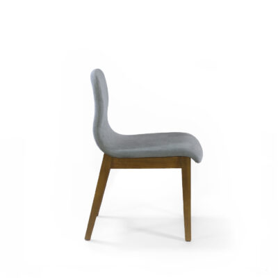 elena modern and comfy grey dining chair