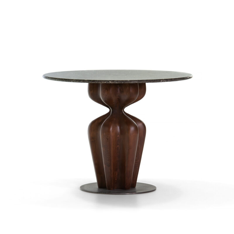 luxury stone flourish dining table