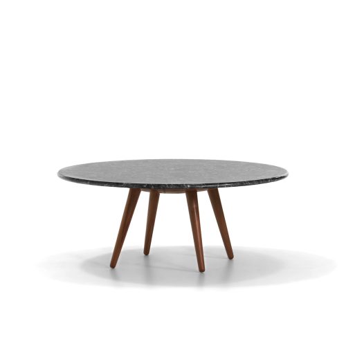 Table basse ronde en marbre véritable