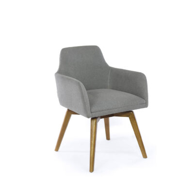 swivel dining chair with arms