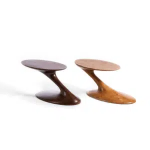 table d'appoint haut de gamme en deux couleurs