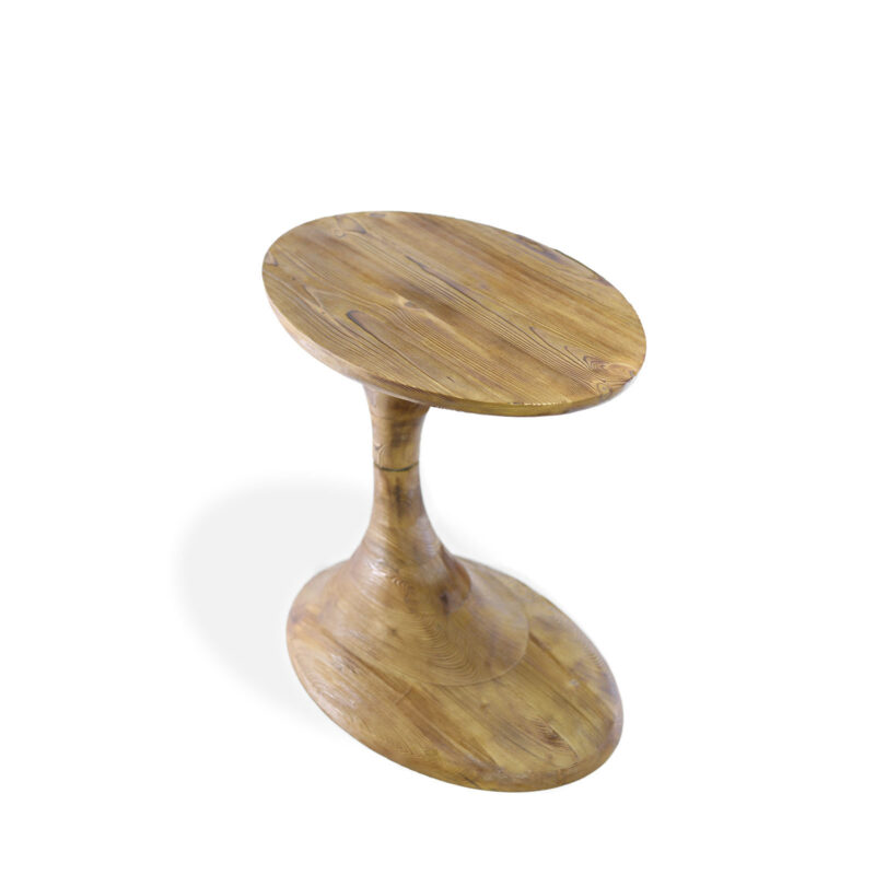 peyto luxury solid wood end table