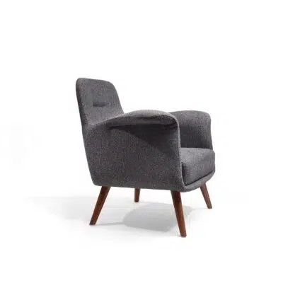 ritzy wingchair dark gray