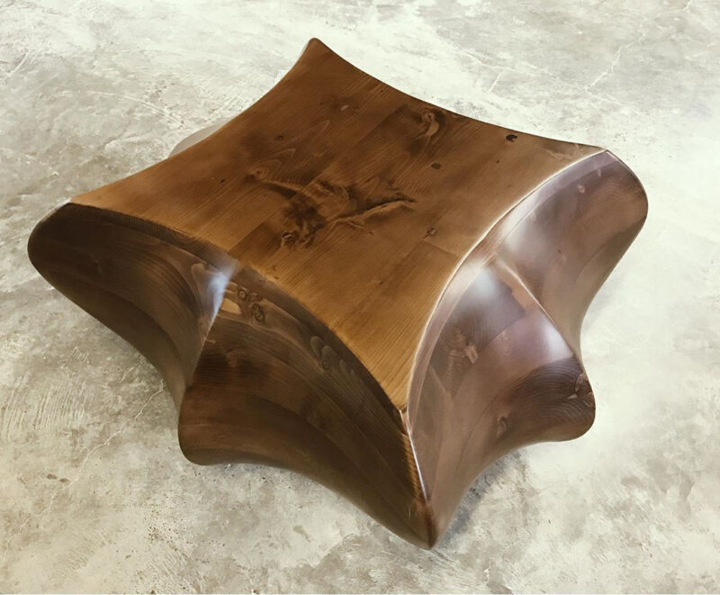 art coffee table solid wood