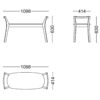 sadaf bench size
