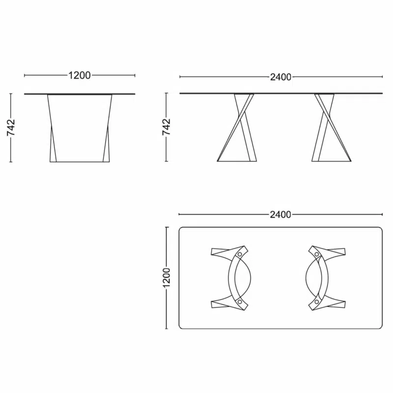 Surface Dining Table - Image 6