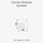 Corner Module Quilted