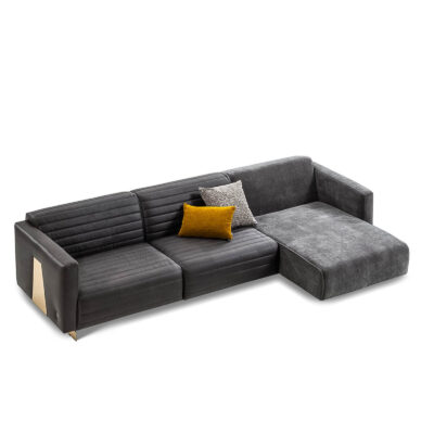 heritage modular sofa with relaxing module