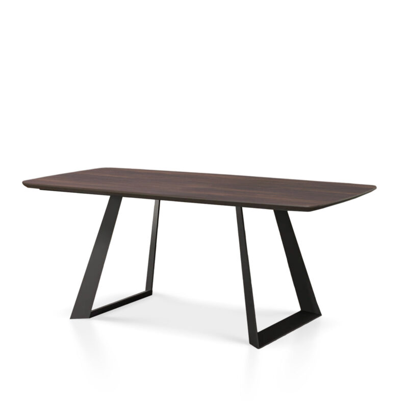 Luis S Dining Table - angle view, showcasing the sleek and modern design