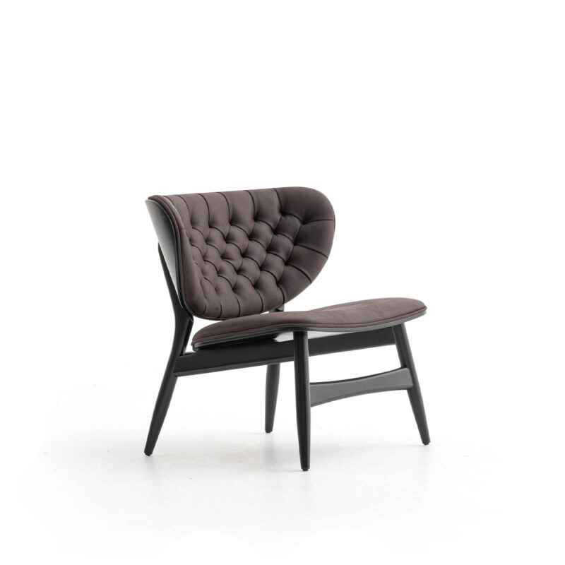 High quality black wooden frame of Spider Accent Chair