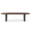 Elegant modern dining table by LEOPARD Furniture on white background, perfect for luxury interior design in Canada.