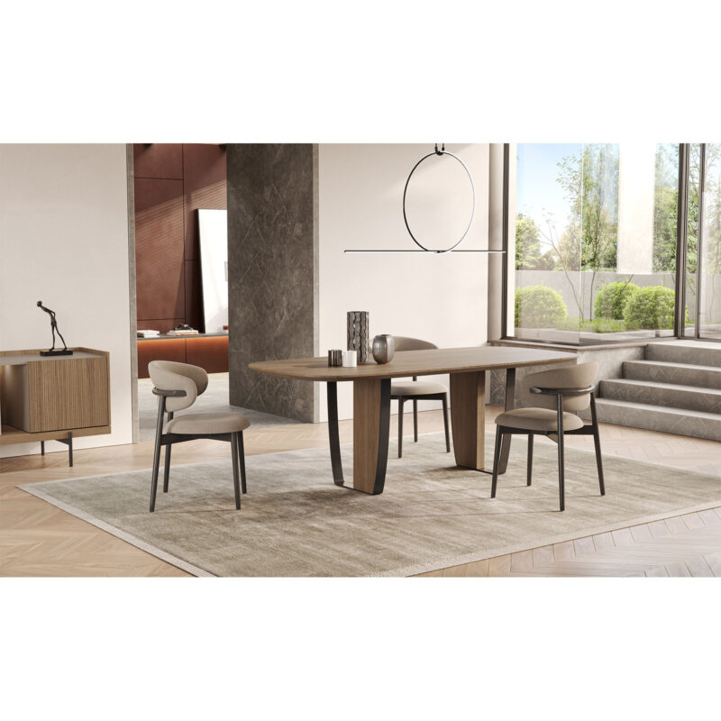 Barcelona Dining Chair and Dining Table - Dining Room Setup