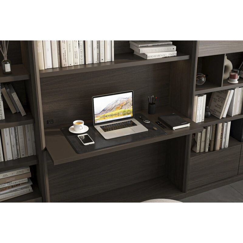 Stylish and organized desk module of the Luis Modular Storage System