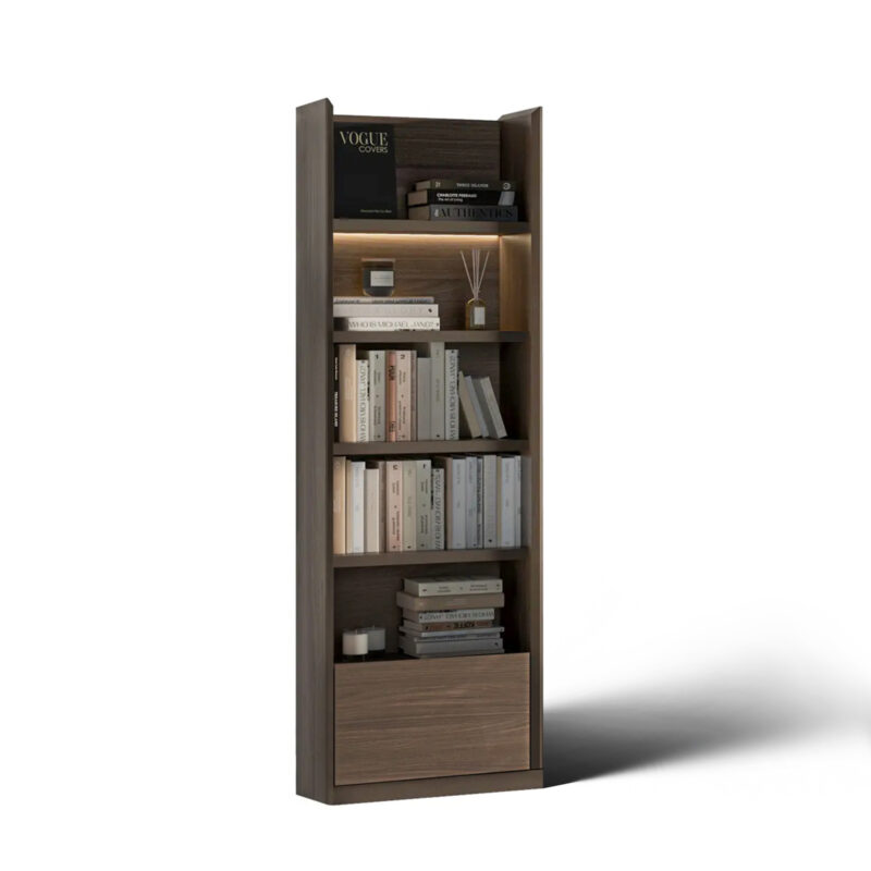 Small bookcase module of the Luis Modular Storage System