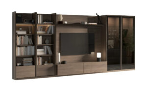 Customizable options with elegant color choices for the Luis Modular Storage System