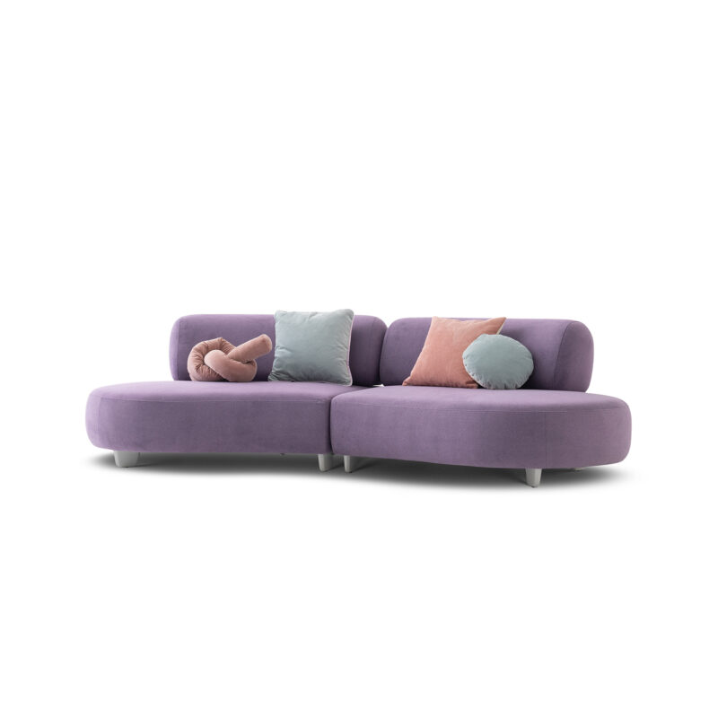 cute purple sofa modular
