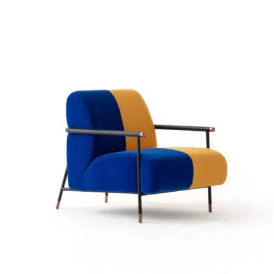 nice armchair with modrian style