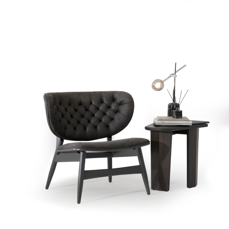 modern spider stylish spider chair with amorphous loft side table