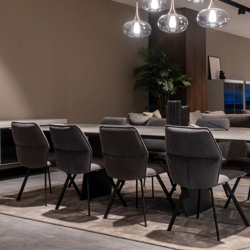 high-end modern dining room design
