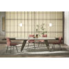 modern minimalist warm dining room design