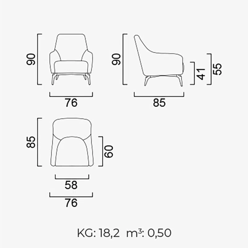 Como Armchair - Image 5