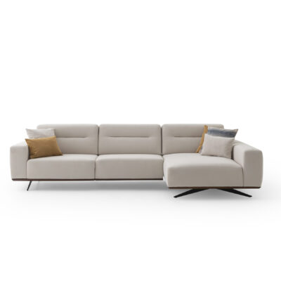 white modular sectional sofa