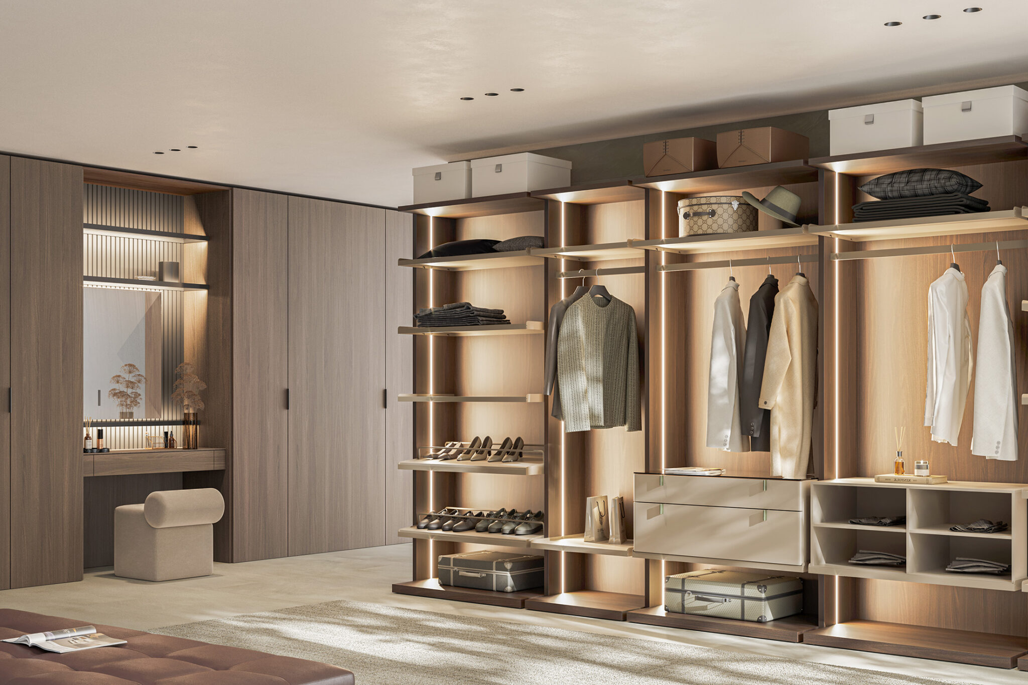 Fresh Look at Luxury Open Closet System Sigma Modular Closet By Leopard
