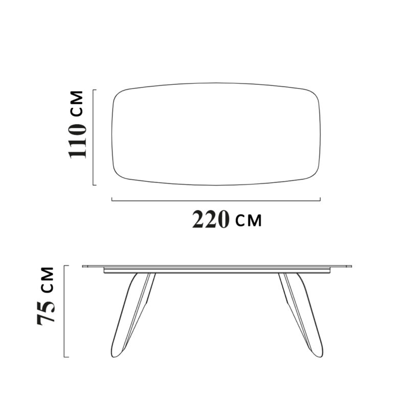 Farfalle Dining Table - Image 13