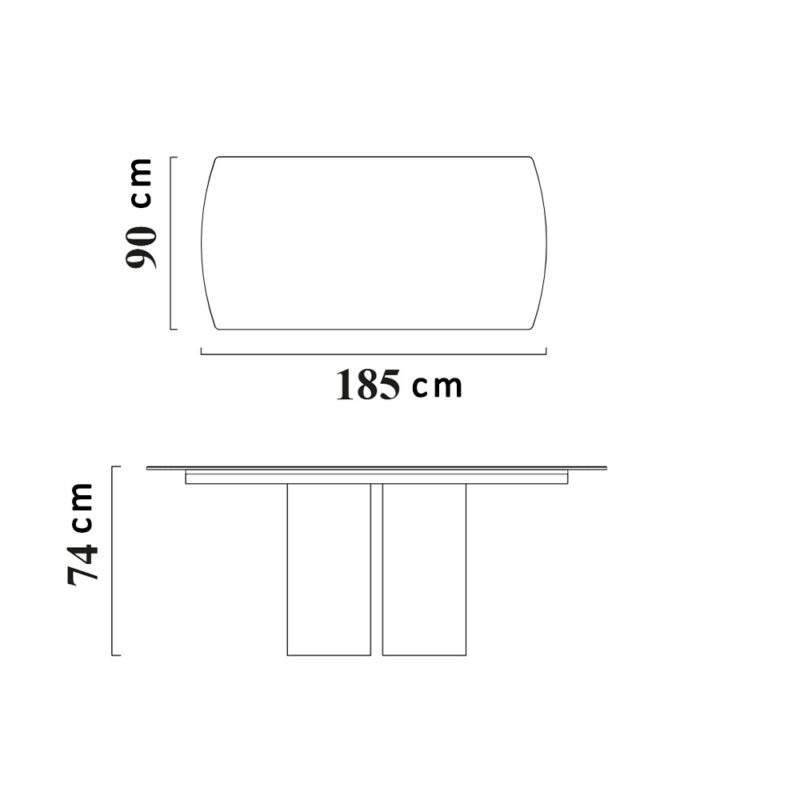 Table de salle à manger Vinci - Image 12