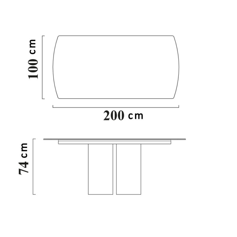 Table de salle à manger Vinci - Image 11