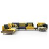 luxury colorful sectional modular sofa