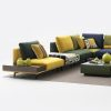 luxury colorful sectional modular sofa