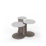 White marble Empt metal