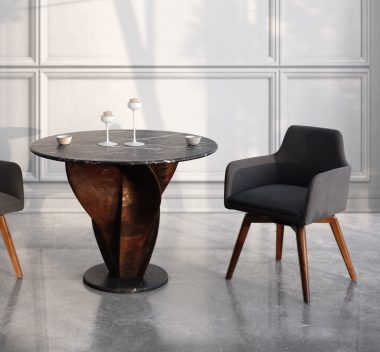 Twist luxury real marble table